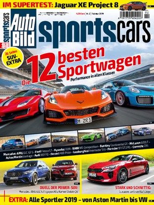 Auto Bild Sportscars February 19 Die 12 Besten Sportwagen Read It